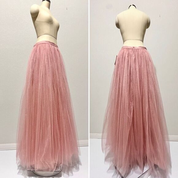 Little Mistress Maxi Tulle Skirt US8 Prom Fairy Whimsigoth Ballet Punk Princess - Picture 3 of 14